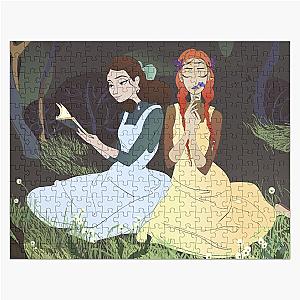 Anne Shirley and Diane Kindred Spirits Alice Montgomery quote book lovers gift Best friend poster jigsaw puzzle