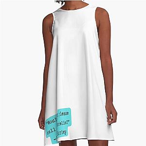 Anne of Green Gables Teal A-Line Dress