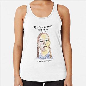 Anne with an E Quotes Anne Shirley from Greengables Netflix and books Series Racerback Tank Top