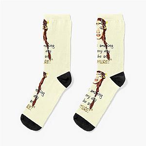 Anne Shirley Quote Socks