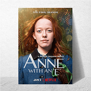 Anne with an E Iconic Phrases and Enduring Friendships Motif Anne With An E Posters