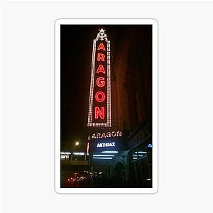 Aragon Ballroom Anthrax Sticker