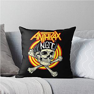 Classic Anthrax Throw Pillow