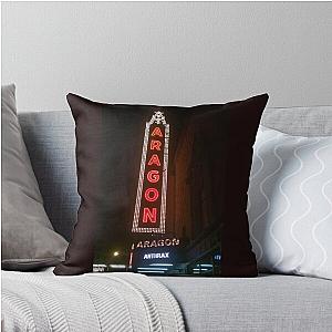 Aragon Ballroom Throw Pillow featuring NBA