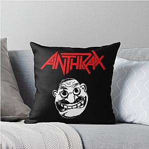 Classic Anthrax Throw Pillow