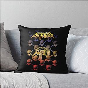 ANTHRAX Band Throw Pillow