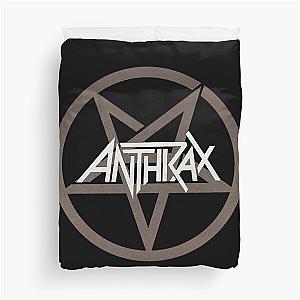 Anthrax Band in bed Duvet Cover