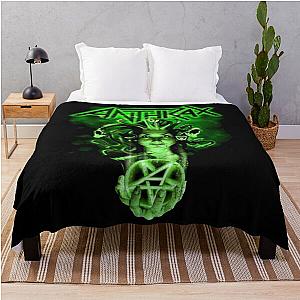 Broken Troopers Anthrax Throw Blanket