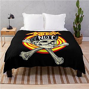 Classic Band Throw Blanket Anthrax
