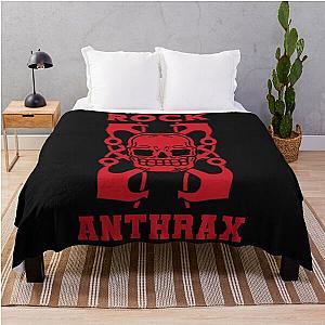 New Anthrax T-Shirt Throw Blanket