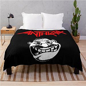 Classic Anthrax Throw Blanket