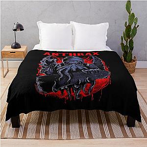 ANTHrax Band Throw Blanket