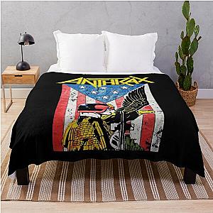 ANTHRAX THROW BLANKET