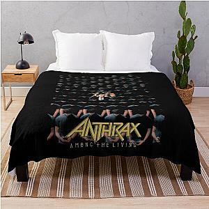 ANTHrax Band Throw Blanket