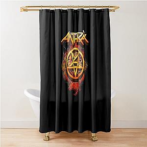 imagine an anthrax band Shower Curtain