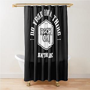 Do Your Thing Anthrax T Shirt Shower Curtain
