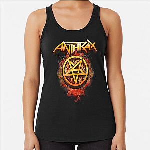 imagine anthrax Racerback Tank Top