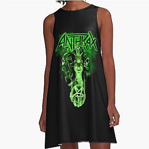 Broken Troopers Anthrax A Line Dress