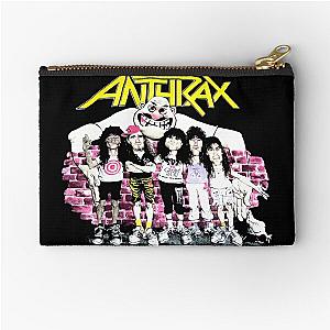 Anthrax Band Zipper Pouch