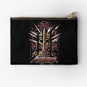 ANTHRAX BAND Zipper Pouch