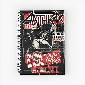Anthrax Spiral Notebook