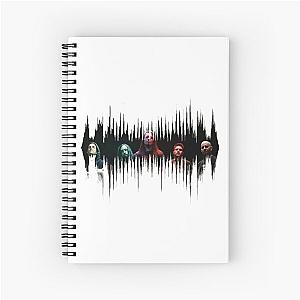 Black Hole Anthrax Spiral Notebook