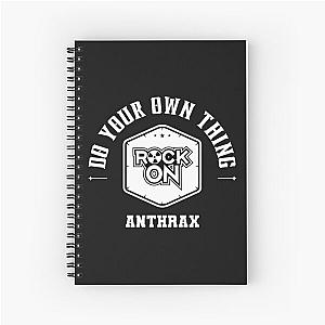 Do Your Own Thing Anthrax T-Shirt Notebook