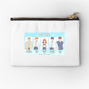 Oops, My Heart Anyway Im Falling In Love With You Zipper Pouches