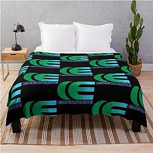 Armored Core Emeraude Corporate Logo Throw Blanket