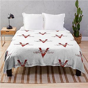 Armored Core V Ps3 Verdict Day Logo Throw Blanket
