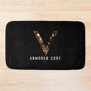 Armored Core V Ps3 Cover Logo Negative Bath Mat