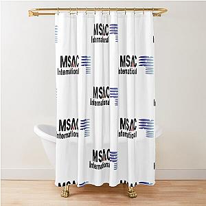 Armored Core for Answer MSAC International Logo Shower Curtain