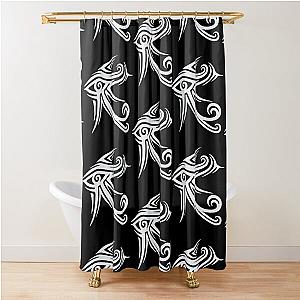 Armored Core White Glint Shower Curtain,