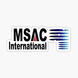 Armored Core MSAC International Corporate logo Sticker