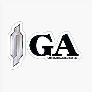 Armored Core Europe corporate logo sticker