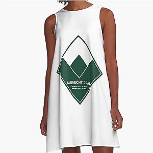 Armored Core 4 Albrecht Drais Corporation Logo Positive A-Line Dress