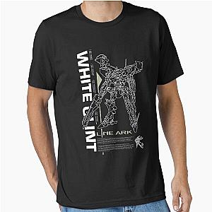 Armored Core 4 Line Ark Mech White Glint Negative Essential T-Shirt