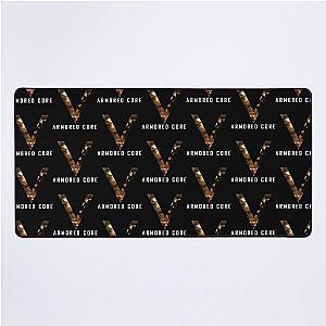Armored Core V Ps3 Cover Logo Negative Desk Mat