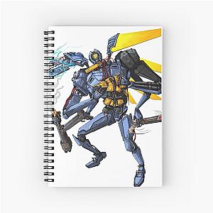 robot Armored Core Spiral Notebook