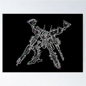 Armored Core White Glint Poster