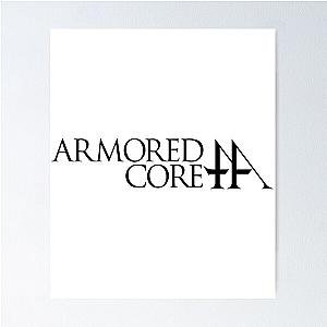 Armored Core for Ps3 Logo Black Poster