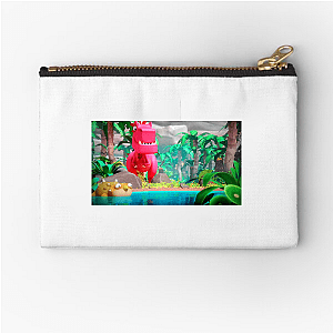 Bad Dinosaurs Tiny Arms, Big Personalities Aesthetic Bad Dinosaurs Zipper Pouches