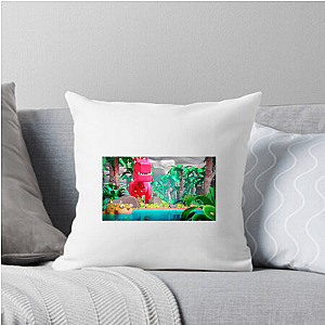 Bad Dinosaurs Tiny Arms, Big Personalities Aesthetic Bad Dinosaurs Pillows Cover