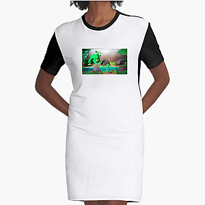 Bad Dinosaurs Funny and Wild Animated Series Bad Dinosaurs Dresses
