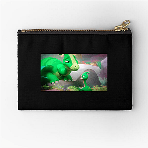 Bad Dinosaurs Iconic Tiny-Armed Tyrants Motif Bad Dinosaurs Zipper Pouches