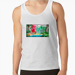 Bad Dinosaurs Tiny Arms, Big Personalities Aesthetic Bad Dinosaurs Tank Tops