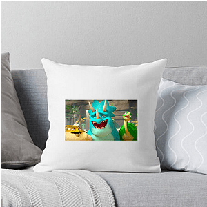 Bad Dinosaurs Chaotic and Entertaining Vibe Bad Dinosaurs Pillows Cover