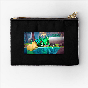 Bad Dinosaurs Roaring onto Your TV Tee Bad Dinosaurs Zipper Pouches