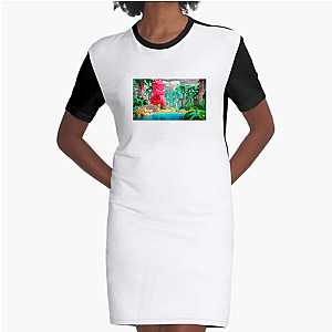 Bad Dinosaurs Tiny Arms, Big Personalities Aesthetic Bad Dinosaurs Dresses