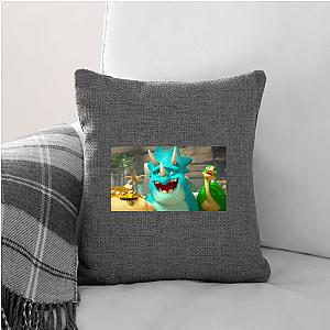 Bad Dinosaurs Chaotic and Entertaining Vibe Bad Dinosaurs Pillows Cover